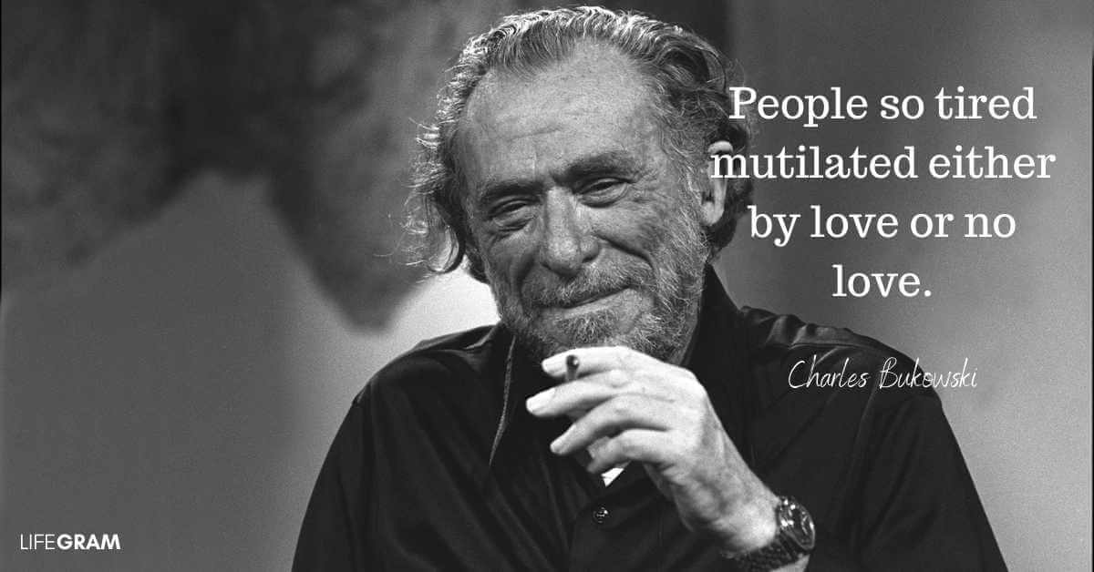 Charles Bukowski motivation