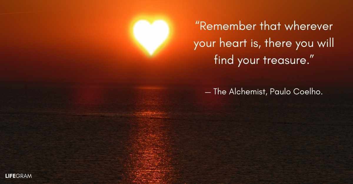 quotes from the book Alchemist